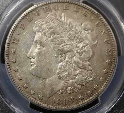 1894年 S モルガン・ダラー PCGS AU53