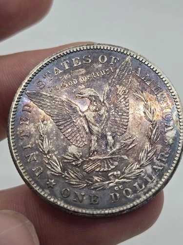 * 1878-CC PL SOLID+ GEM BU MS MORGAN SILVER DOLLAR 古いアルバムトーン #867 より