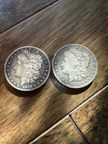 1878年と1878 CC $1モルガン銀貨