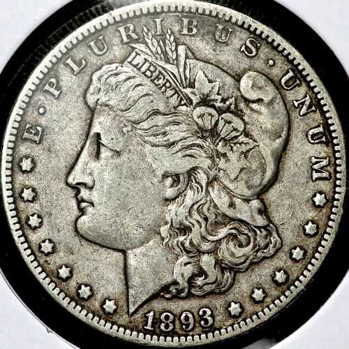 1893-O モルガン銀貨 1ドル RC83