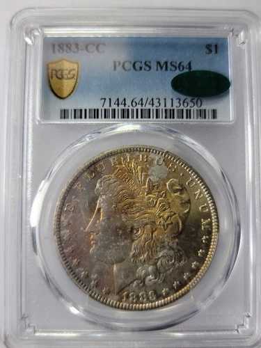 1883 CC $1 PCGS MS64 CAC 43113650｜WORLD RESOURCE【QUEEN店】 160,050円