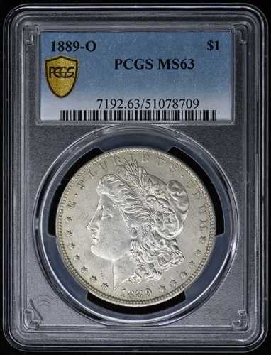 1889-O 1ドル モルガン・ダラー PCGS MS63