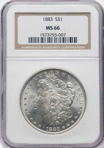 1883年 モルガン・ダラー MS-66 NGCビデオ|WORLD RESOURCE【QUEEN店】