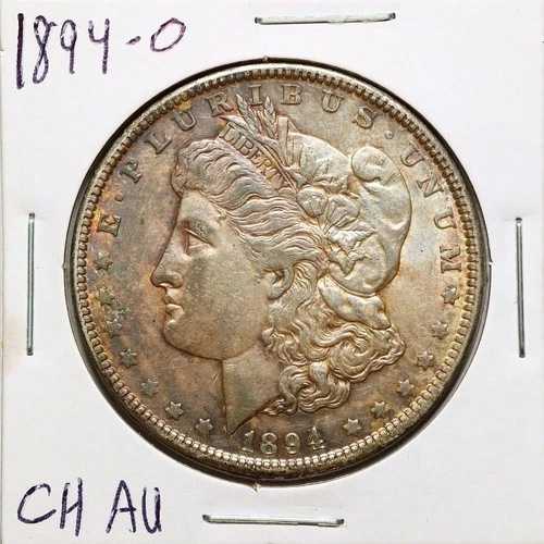 1894-O モルガン銀貨 1ドル チョイス AUコンディション #09356｜WORLD RESOURCE【QUEEN店】