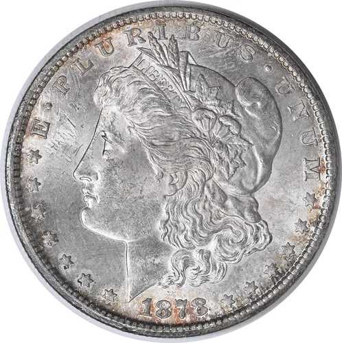 1878-CC モルガン銀貨 BU 未認定 #318