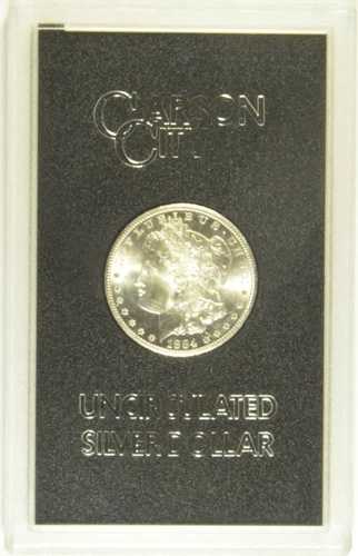 1884-CC モルガン銀貨 GSAケースチョイス BU+ (#382)