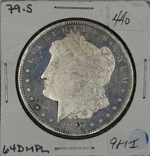 1879年 S モルガン銀貨