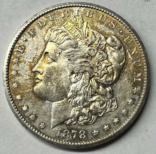 1878-CC モルガン銀貨 *良品*