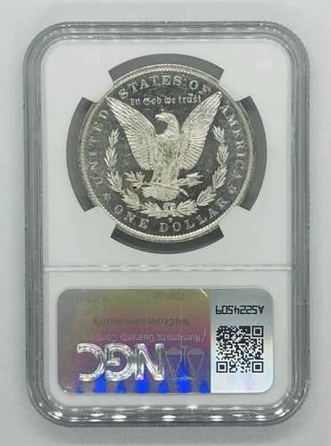 1883-O モルガン銀貨 1ドル硬貨 NGC MS 62 DMPL