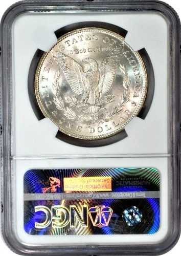 1883年 モルガン銀貨 NGC MS66 ジェム 未流通