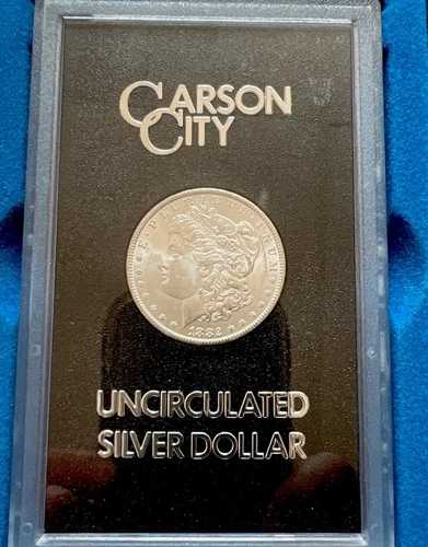 1882-CC 1ドルモルガン銀貨 宝石 BU 非常に美しい… 112