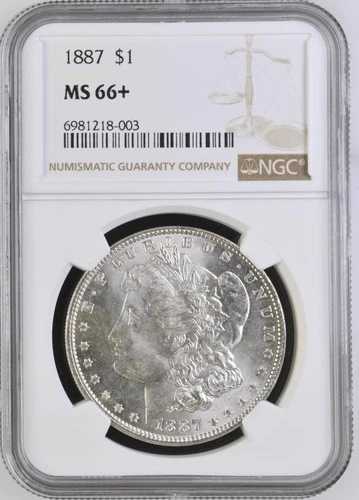 1887年 モルガン・ダラー MS-66+ NGCビデオ