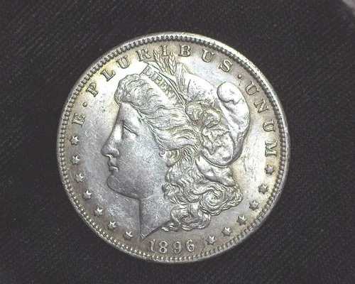 HS&C: 1896 O モルガン・ダラー AU - 米国コイン