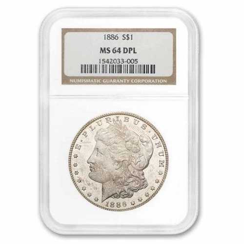 1886年モルガン・ダラー MS-64 NGC (DPL)｜WORLD RESOURCE【QUEEN店】