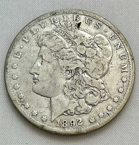 1892 CC モルガン銀貨