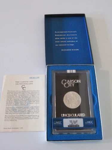 1884-CC モルガン・ダラー GSA - NGC MS64