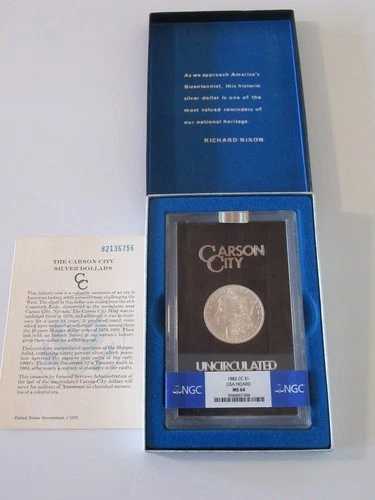 1882-CC モルガン・ダラー GSA - NGC MS64