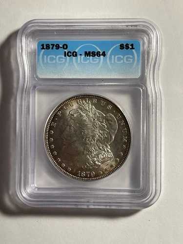 1879-O モルガン・ダラー ICG MS-64 わずかなエッジの変色
