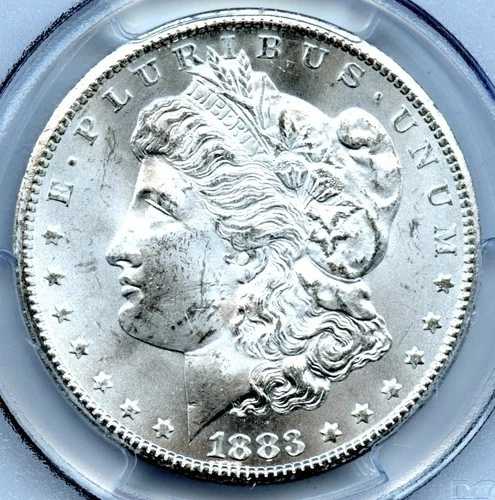 1883-CC モルガン・ダラー、PCGS MS64 GSA****