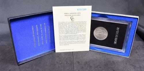 1882-CC モルガン・ダラー - GSA ハードケース入り ナンバー入り CoA - V Ch BU (#59937-L) 122,100円