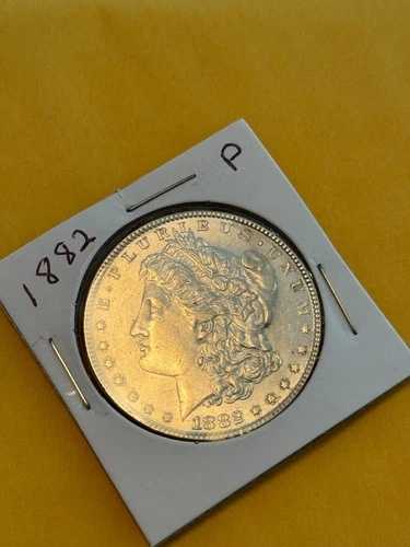 モルガン銀貨 1882 P UNC