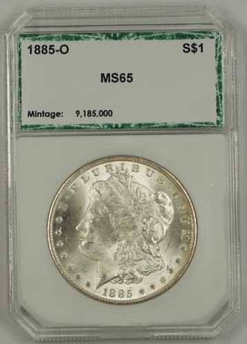 1885-O モルガン銀貨 エッセンシャル GEM BU