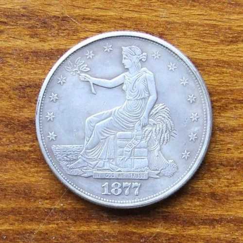1877年アメリカ合衆国銀貿易ドル(純銀90%、27.2グラム)|WORLD RESOURCE【QUEEN店】