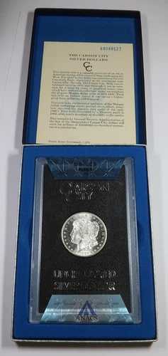 1884 CC ANACS MS64 PL - GSA HOARD シルバー モルガン ダラー コイン #51582V