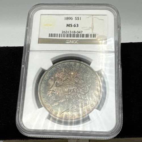1896年スーパートナーモルガンダラーMS63 NGC
