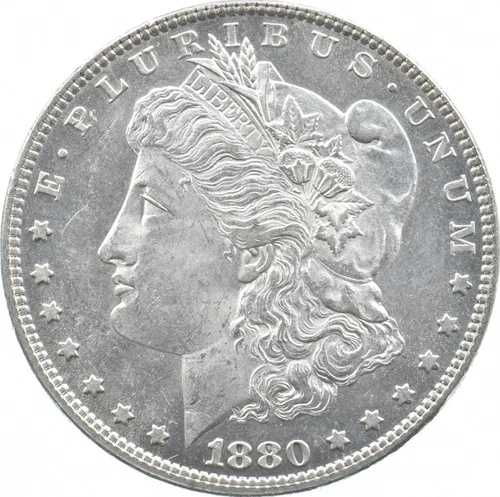 1880-O モルガン銀貨 *7898