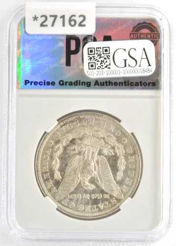 アメリカ合衆国 1881-S モルガン・ダラー 90% 銀 サンフランシスコ造幣局 PGA プルーフライク