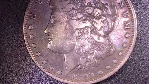 1893-O 1ドルモルガン銀貨