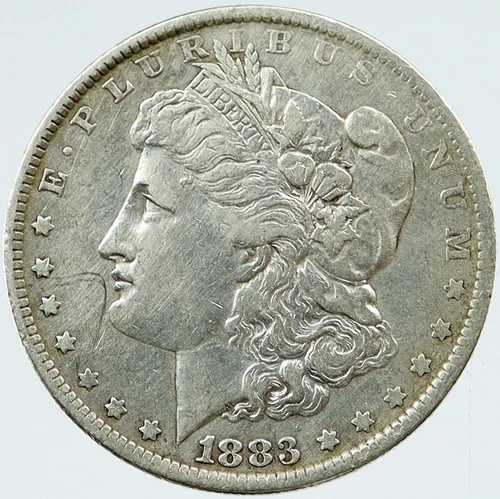1883年 アメリカ合衆国 イーグル オールドシルバー モルガン USドルコイン i117050