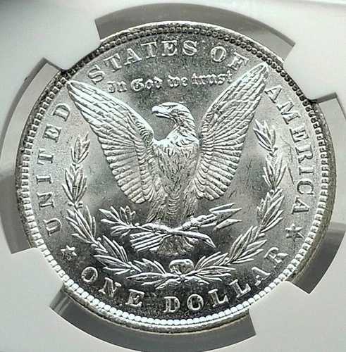 1886年 アメリカ合衆国 銀貨 モルガン USドル イーグル NGC MS i79836