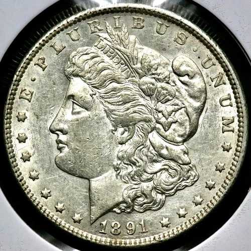 1891-CC モルガン銀貨 1ドル - カーソンシティ R1394