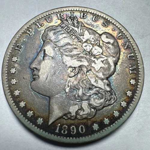 1890年-CC モルガン銀貨 美しいコイン 希少な日付 129,250円