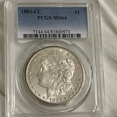 1883 CC PCGS MS64 カーソンシティ モーガン銀貨