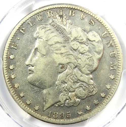 1895-O モーガン シルバー ダラー $1 - PCGS VF20 認定 - 希少な日付コイン!