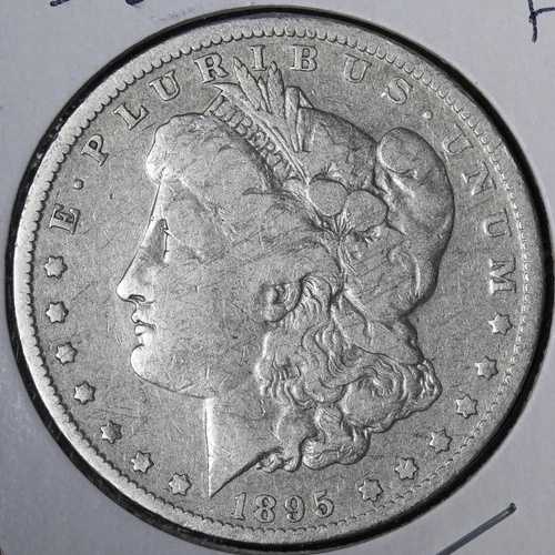 1895-O モルガン銀貨 FINE+ E389 JRNNM｜WORLD RESOURCE【QUEEN店】