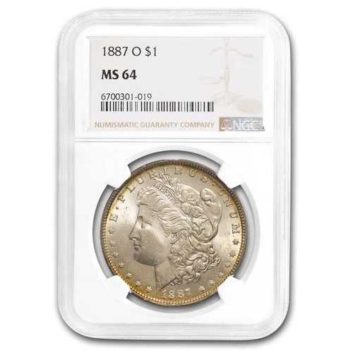 1887-O モルガン・ダラー MS-64 NGC｜WORLD RESOURCE【QUEEN店】
