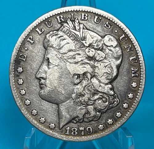 1879-CC キャップドダイ モーガン シルバー ダラー -- 未評価 VF ?｜WORLD RESOURCE【QUEEN店】