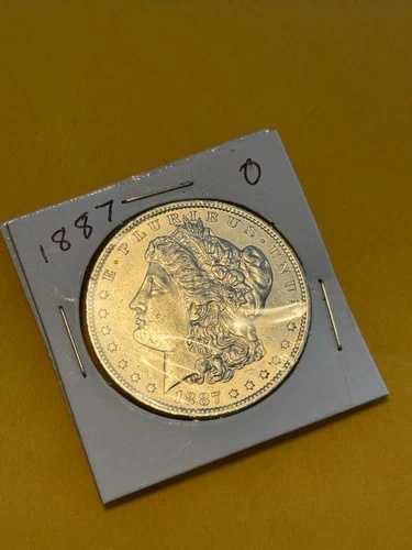 モルガン銀貨 1887 O UNC