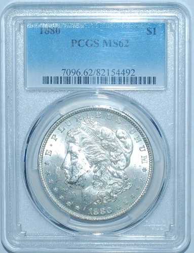 1880 P PCGS MS62 VAM-10 8/7 ビット オーバーデイト モーガン シルバー ダラー｜WORLD RESOURCE【QUEEN店】