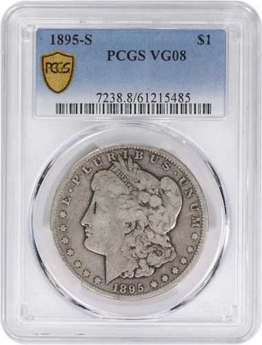 1895-S モーガン銀貨 VG08 PCGS｜WORLD RESOURCE【QUEEN店】