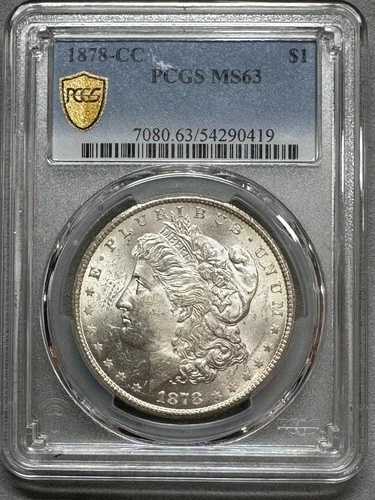 1878-CC モルガン・ダラー PCGS MS63 キーデート カーソンシティ｜WORLD RESOURCE【QUEEN店】