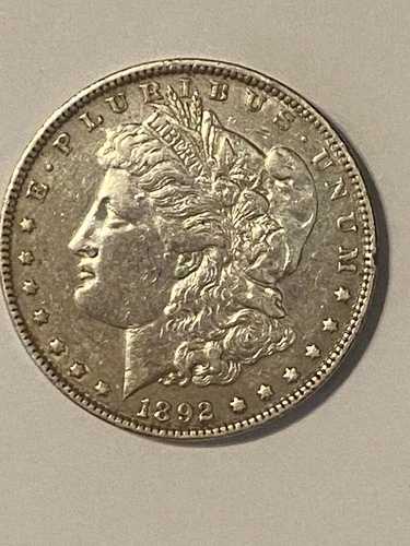 1892年モルガン銀貨