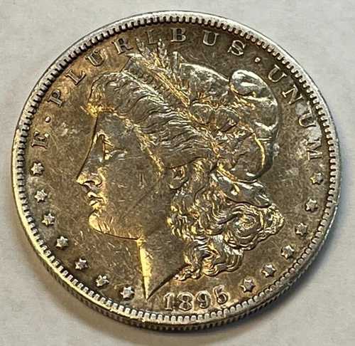 1895年 O モルガン シルバー ダラー 1ドル - ニューオーリンズ、硬貨、XF 詳細クリーニング済み