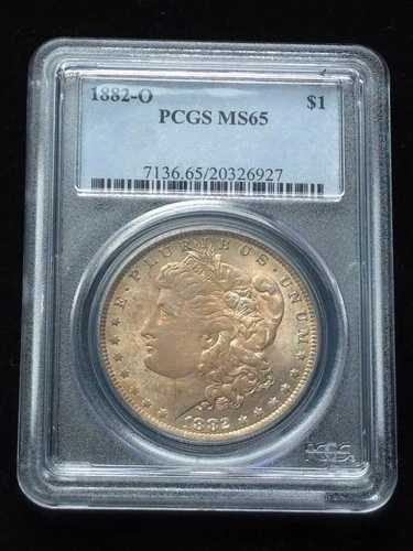 1882-O モルガン銀貨 PCGS グレード MS65 #20326927
