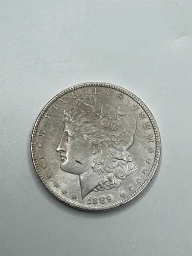 1889年 モルガン・ダラー 米国造幣局発行 コイン アメリカ合衆国 90% 銀 流通