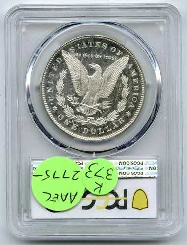1878年 7/8 TF モルガン銀貨 PCGS MS64 DMPL ウィーク - フィラデルフィア造幣局 - K373